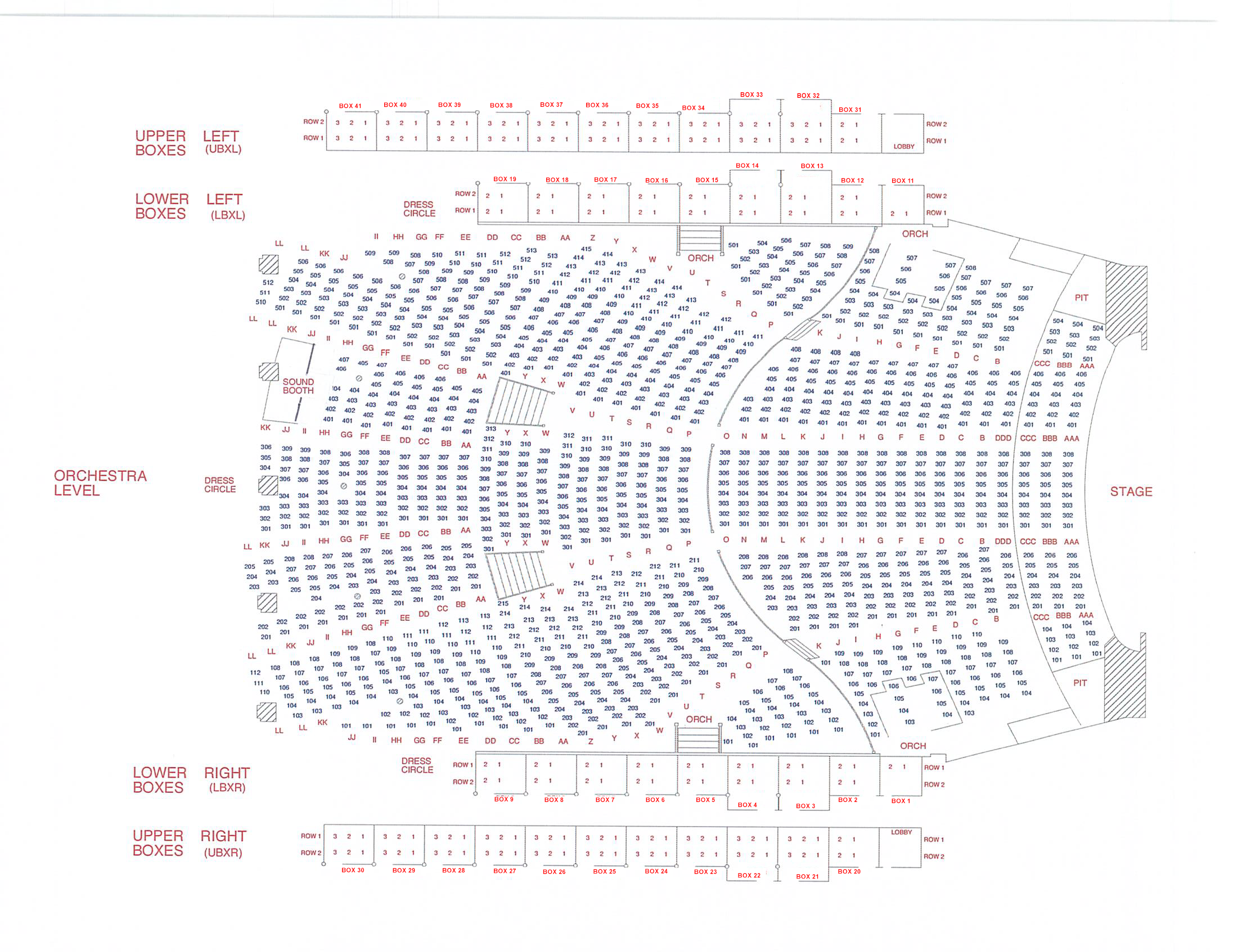 orchestra seating chart